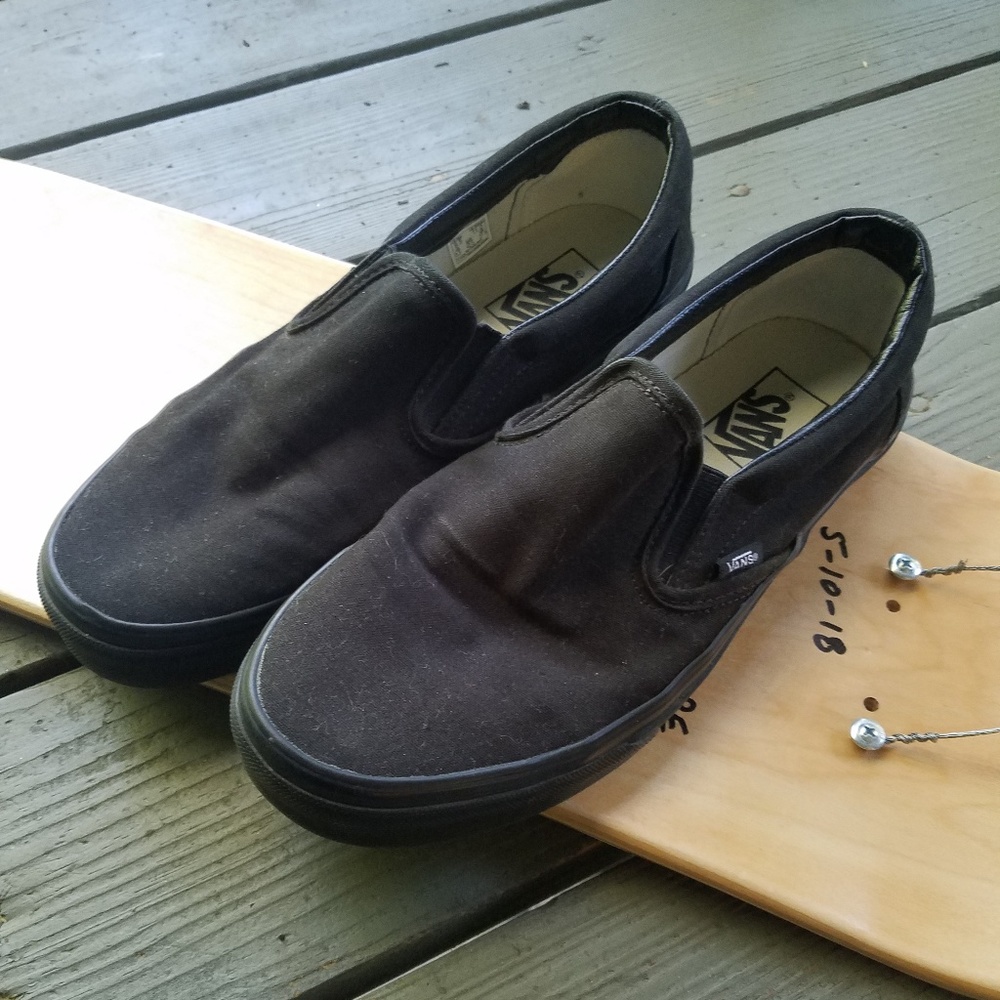 Van's slip-ons All Black